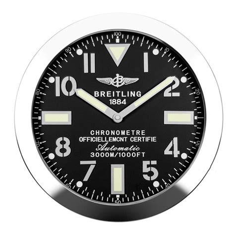 breitling wall clock replica uk|rolex wall clock in uk.